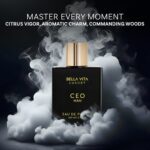 Bellavita Luxury CEO MAN Eau de Parfum | 100 ml (3.4 fl.oz.) | Perfume for Men | Mandarin, Lemon, Lavender, and Vetiver Notes | Long Lasting Men’s Fragrance | Gift for Father’s Day