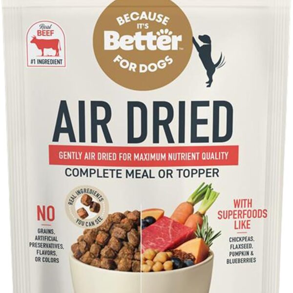 Because it's Better, Dog Food Semi Moist Prime Beef, 16 Ounce