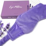 Weighted Lavender Eye Mask for Sleeping, Relaxation, Meditation & Self-Care  Aromatherapy Lavender Eye Pillow  Calming Spa Gift for Women, Men, Mom, Dad