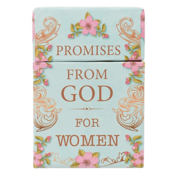 Christian Art Gifts Box of Blessings: Promises From God for Women | Inspirational Cards to Keep or Share - Christian Gifts for Women, Faith Based, Gift Box with Lid, 51 Double-Sided Cards