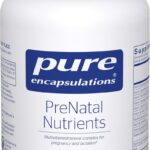 Pure Encapsulations PreNatal Nutrients - for Pregnancy & Lactation - Aids Energy & DNA Development* - with Folate, Choline & Iron - Gluten Free & Non-GMO - 60 Capsules