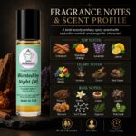 Compare to Aroma Compatible with Wanted by Night for Men Fragrance Body Oil on 1/3 oz (9.86ml) Travel size Roll-On Botlle