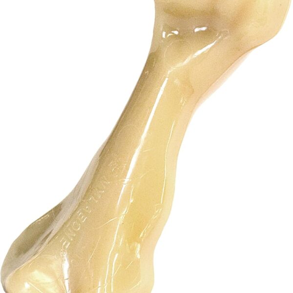 Nylabone Power Chew Butcher Bone Dog Chew Toy, Chicken Flavor, XX-Large | Durable dog toys for aggressive chewers, long lasting, discourages destructive chewing, for dogs 50++ lbs