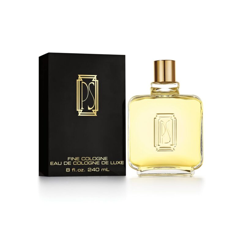 Paul Sebastian Eau de Cologne De Luxe for Men, 8 fl oz | Men's fine cologne with notes of lavender, sage, jasmine, rose, amber, and musk.