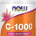 NOW Foods Supplements, Vitamin C-1,000 with 100 mg of Bioflavonoids, Antioxidant protection*, 100 Veg Capsules