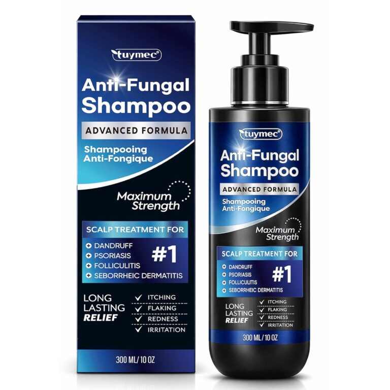 Tuymec Psoriasis Shampoo, Seborrheic Dermatitis Folliculitis Shampoo, Anti-Fungal and Anti-Dandruff for Men and Women 300ML.