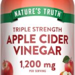 Nature's Truth Apple Cider Vinegar Vegan Capsules | 1200mg | 60 Veggie Pills | Extra Strength | Vegan, Non-GMO and Gluten Free Supplement