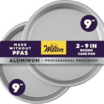 Wilton Performance Pans Aluminum Round Cake Pan, 9 x 2 in., Pack of 2