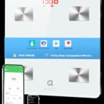 arboleaf Scale for Body Weight, 8-Electrode Smart Scale with BMI, Body Fat, Muscle Mass, Full Body Composition Analyzer, High Precision Digital Bathroom Scale