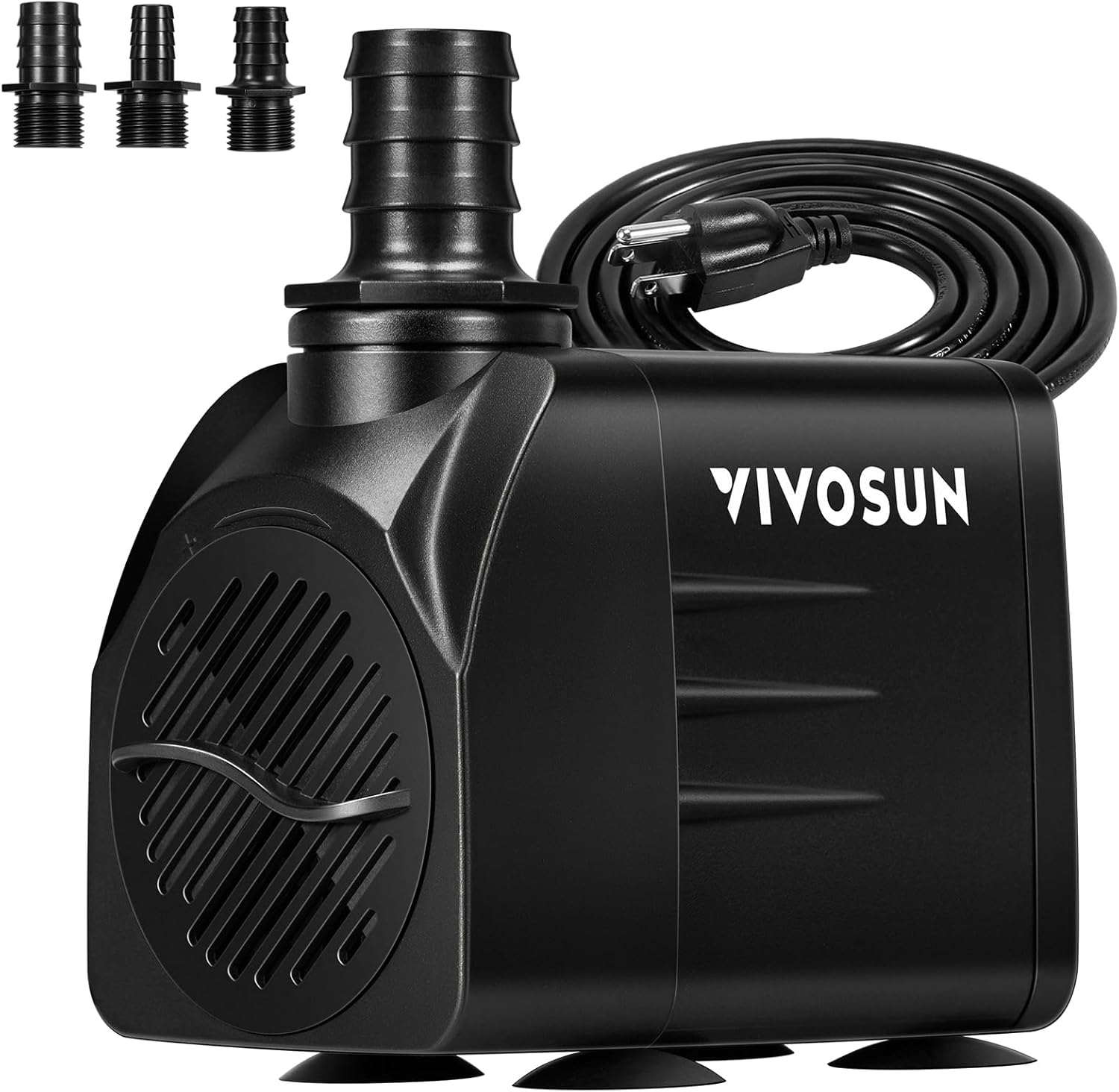 VIVOSUN 660GPH Submersible Water Pump, 2500L/H 35W aquarium pump, Ultra Quiet Fountain Pump with 8.2ft/2.5m High Lift for Fish Tank, Pond, Aquarium, Statuary, Hydroponics VIVOSUN 660GPH Submersible Water Pump, 2500L/H 35W aquarium pump, Ultra Quiet Fountain Pump with 8.2ft/2.5m High Lift for Fish Tank, Pond, Aquarium, Statuary, Hydroponics