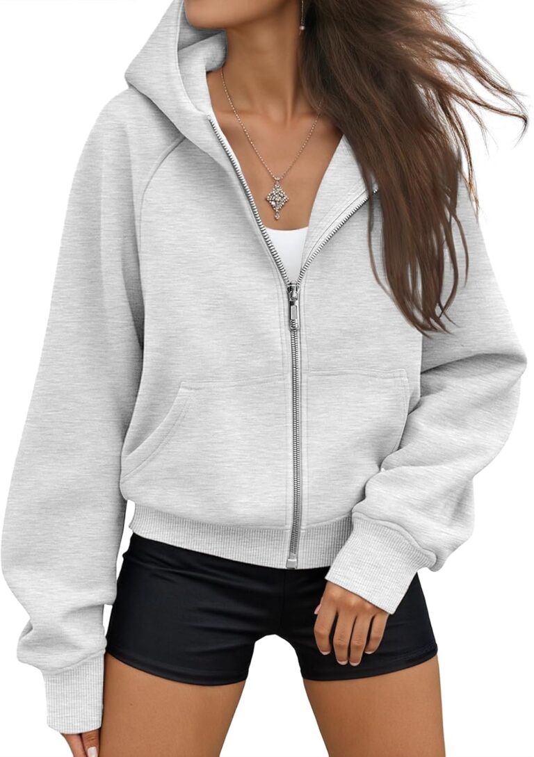 AUTOMET Womens Zip Up Hoodies Fleece Jackets 2026 Oversized Sweatshirts | Fall Fashion Outfits Trendy Winter Fleece Clothes 2026