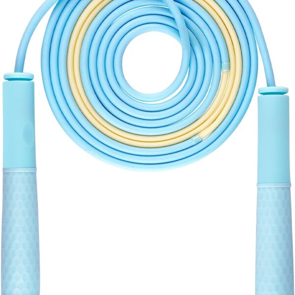 YUEDONG Dual Ball Bearing Speed Jump Rope  Self-Locking Adjustable Length for Kids & Adults, Non-Slip Ergonomic Handle for Double Unders, Cardio, HIIT & Home Workout