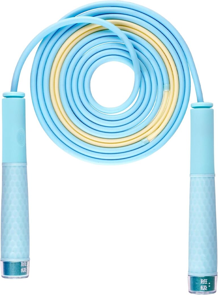 YUEDONG Dual Ball Bearing Speed Jump Rope  Self-Locking Adjustable Length for Kids & Adults, Non-Slip Ergonomic Handle for Double Unders, Cardio, HIIT & Home Workout
