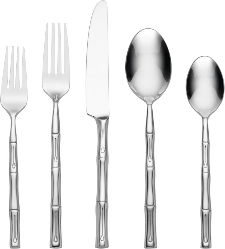 Hampton Forge Hampton Signature  Bamboo  20 Piece Flatware Set, Service for 4
