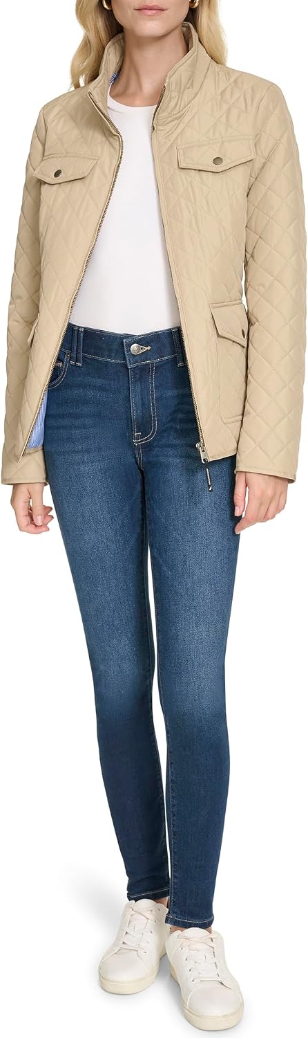 Nautica Women's Barn Outerwear Quilted Jacket Nautica Women's Barn Outerwear Quilted Jacket