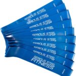 Serious Steel Fitness Mini Resistance Loop Bands | Rehab and Prehab Stretch Bands | 12" Exercise Workout Bands (Sets of 5 Pack and Sets of 10 Pack Trainer Options Available!)