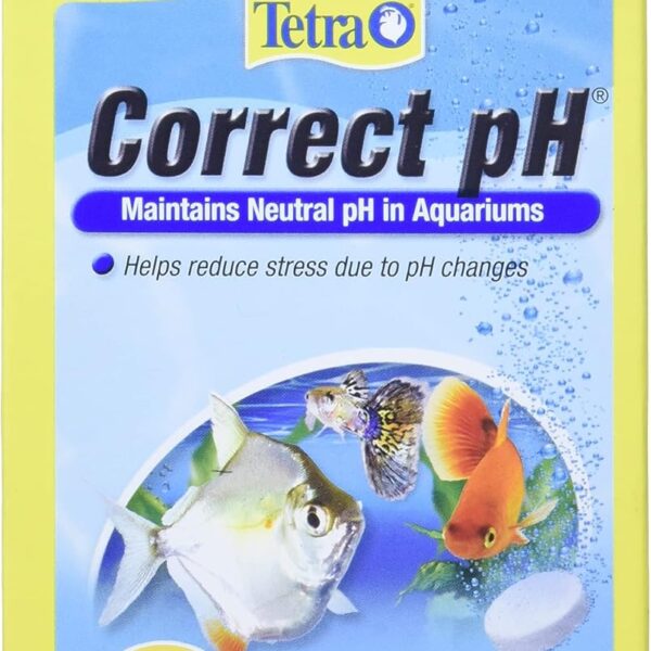 Tetra Correct pH Tablets 8 Count, For aquarium Water