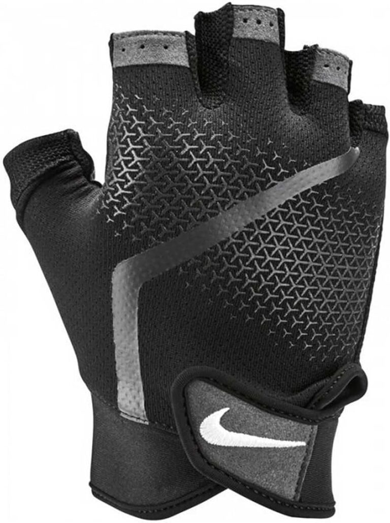 Nike Mens Extreme Fitness Gloves, Black | White