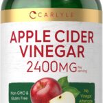 Carlyle Apple Cider Vinegar Capsules | 2400mg | 240 Count | Non-GMO, Gluten Free Supplement