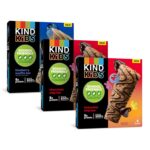 KIND Kids Granola Bars Variety Pack, Gluten Free, Low Sodium, Peanut and Tree Nut Free Snacks, Chocolate Chip, Blueberry Muffin, 5g Protein, 15 Count