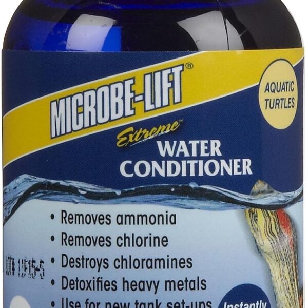 Microbe-Lift Aquatic Turtle Extreme Water Conditioner, for Freshwater Aquariums, 4 Fl Oz