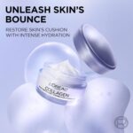 L'Oreal Paris Collagen Moisture Filler Face Cream, Anti-Aging Face Moisturizer, Non-Greasy Fragrance Free Skin Care Formula For Up to 48HR Hydration, 3.4 Oz