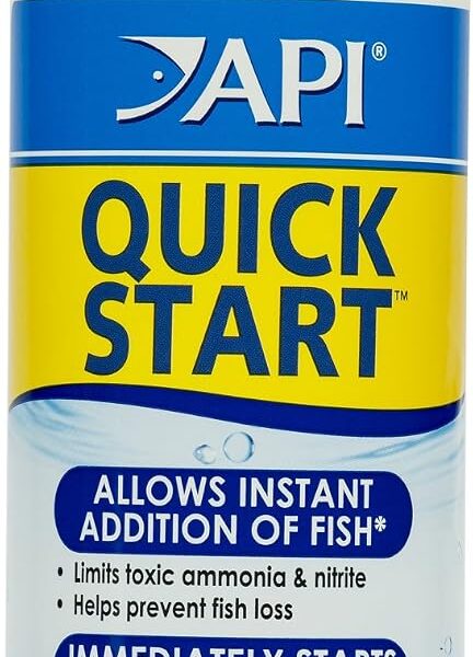 API QUICK START Freshwater and Saltwater Aquarium Nitrifying Bacteria 16-Ounce Bottle