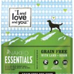 I and love and you Naked Essentials Dry Dog Food - Lamb + Bison - High Protein, Real Meat, No Fillers, Prebiotics + Probiotics, 11lb Bag