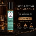 Compare to Aroma Compatible with Wanted by Night for Men Fragrance Body Oil on 1/3 oz (9.86ml) Travel size Roll-On Botlle