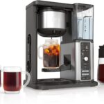 Ninja Hot & Iced XL Coffee Maker with Rapid Cold Brew, 4 Brew Styles, 8 Sizes Small Cup to Travel Mug, Single-Serve Coffee Brewer, 12-Cup Carafe, Permanent Filter, Removable Reservoir, Black, CM371