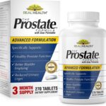 Real Health The Prostate Formula, Pomegranate, Zinc, Pumpkin - 270 Count | Advanced Prostate Health Supplements for Men, Saw Palmetto Formula for Healthy Bladder and Urinary Support