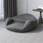Meditation Cushion Yoga Pillow for Sitting, Meditation Seat with Memory Foam, Ergonomic Design for Comfort, Durable and Non-Collapsing, Ideal for Yoga, Meditation, and Relaxation (Grey)