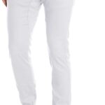 BROOKLYN ATHLETICS mens Twill Jogger Pants Soft Stretch Slim Fit Trousers