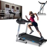 WELLFIT Home Treadmills 400+LBS Capacity, 4.0HP Heavy Duty Treadmill 15% Auto Incline Climb Running, Foldable Treadmill with Handrail, Wide Belt 18*43 in, 95% Pre-installed, Small Commercial Treadmill