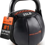 Bionic Body by Kim Lyons Soft Kettlebell with Handle | Soft Weight for Strength Training, Conditioning, Core & Full Body Workouts | Ergonomic Grip | Home Gym, Cross Training, HIIT & Functional Fitness Equipment