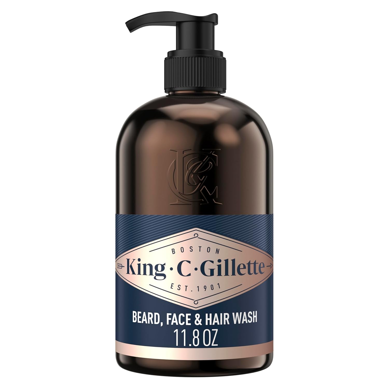 King C. Gillette Beard Wash, Mens Face Wash, 11.8 oz, Infused with Argan Oil and Avocado Oil to Cleanse Hair and Skin King C. Gillette Beard Wash, Mens Face Wash, 11.8 oz, Infused with Argan Oil and Avocado Oil to Cleanse Hair and Skin