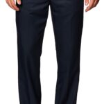 Amazon Essentials Men's Classic-Fit Expandable-Waist Flat-Front Dress Pants