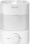 LEVOIT Top Fill Humidifiers for Bedroom, 2.5L Tank for Large Room, 28dB | Easy to Fill & Clean, Quiet Cool Mist Air Humidifier for Home Baby Nursery & Plants, Auto Shut-off for Safety, 25H Lasting
