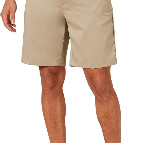 Amazon Essentials Men's Classic-Fit 9" Inseam Moisture-Wicking Stretch Golf Shorts with Active Waistband, Functional Pockets (Available in Big & Tall)
