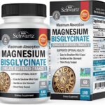 Magnesium Bisglycinate Chelated Supplement -180 Capsules | High Absorption Magnesium Glycinate Supplement for Women and Men - Sleep, Muscle, Bone & Joint Support - Non-GMO Chelate