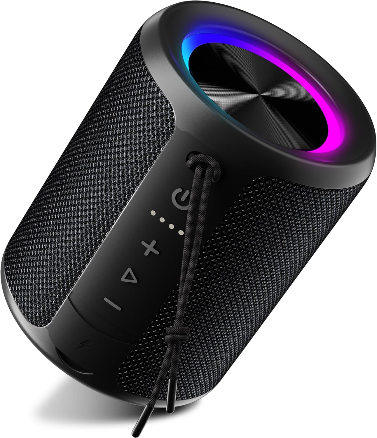 Portable Bluetooth Speaker, IPX7 Waterproof Wireless Speaker with 20W Loud Stereo Sound, 15H Playtime & Beat-Synced RGB Light, Small Outdoor Speaker for Shower, Pool, Beach, Hiking and Gifts Portable Bluetooth Speaker, IPX7 Waterproof Wireless Speaker with 20W Loud Stereo Sound, 15H Playtime & Beat-Synced RGB Light, Small Outdoor Speaker for Shower, Pool, Beach, Hiking and Gifts