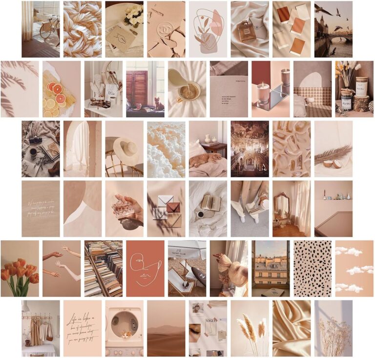 NGETC 50PCS Collage Kit Single-Sided Printed Botanical Illustration Tarot Aesthetic Pictures Retro Art Hippie Room Wall Decor Boho Postcards Pack Nature Posters for Adults Teen Girls Room Decor Collection (lives)