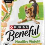 Purina Beneful Healthy Weight With Farm-Raised Chicken Natural Dog Food Dry Formula With Added Vitamins, Minerals and Nutrients - (Pack of 4) 3.5 lb. Bags