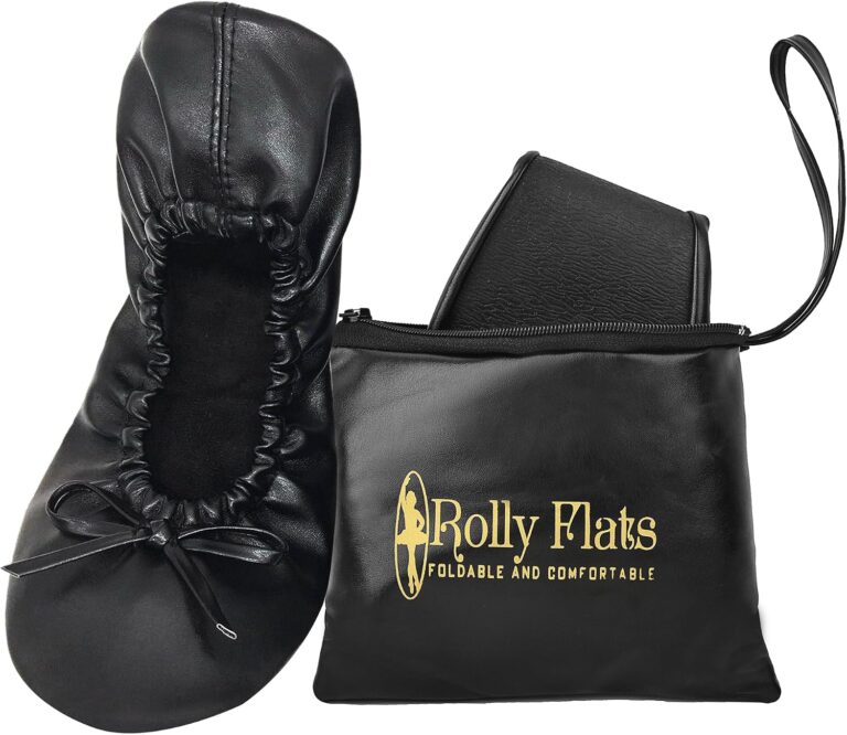 Women's Foldable Ballet Flats  Portable Flat Shoes for Travel and Wedding that Fit in Your Purse