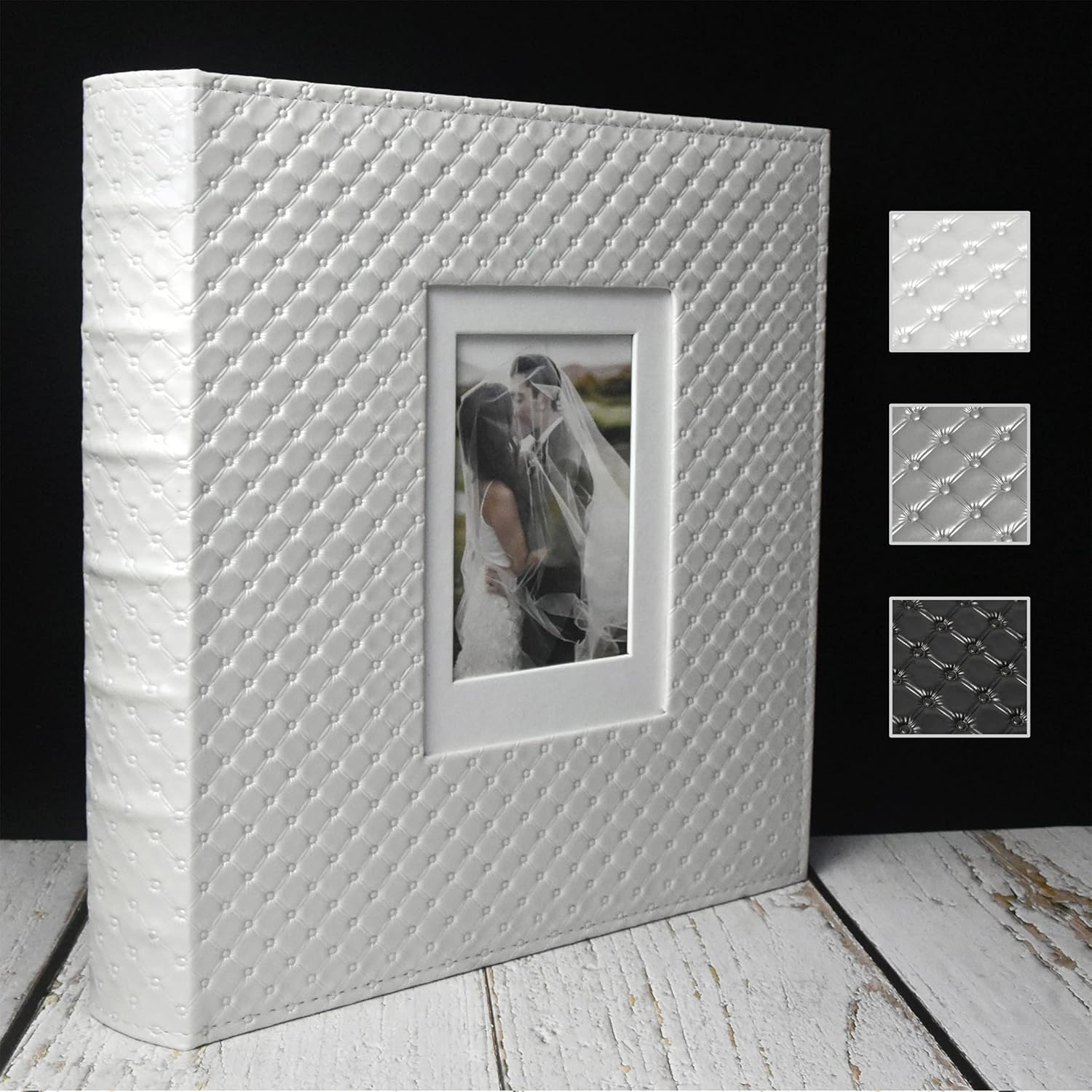 fazhongfa Photo Album E-Manny Photo Books for 4x6 Pictures Large Capacity Wedding Albums 500 Hold Photos for Family Couple Memories Book Birthday Anniversary Travel Foto Album Acid Free (White) fazhongfa Photo Album E-Manny Photo Books for 4x6 Pictures Large Capacity Wedding Albums 500 Hold Photos for Family Couple Memories Book Birthday Anniversary Travel Foto Album Acid Free (White)