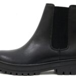 Soda Pilot ~ Women Lug Sole Low Heel Chelsea Fashion Ankle Bootie w/Double Elastic Gore