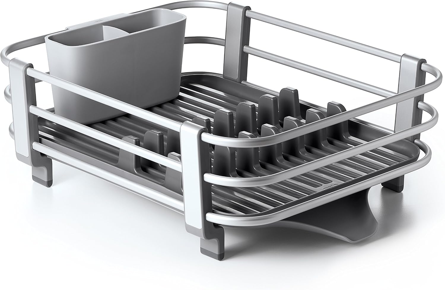 OXO Good Grips Rustproof Aluminum Dish Rack OXO Good Grips Rustproof Aluminum Dish Rack