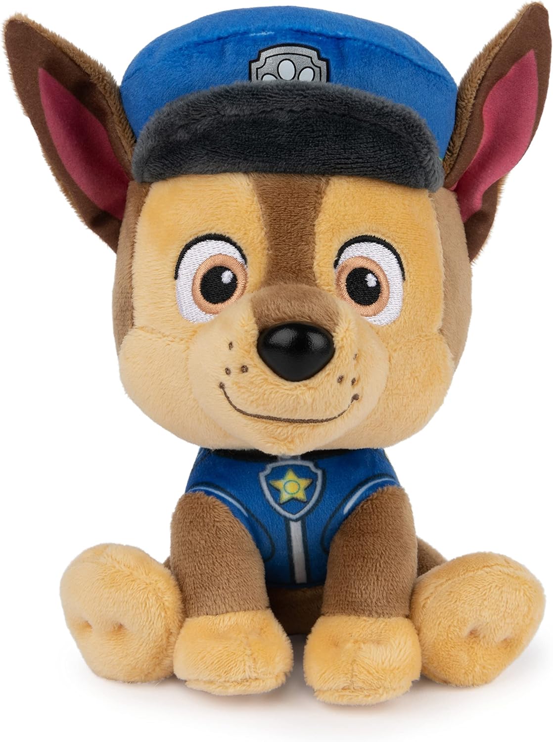 GUND Official PAW Patrol Chase in Signature Police Officer Uniform Plush Toy, Stuffed Animal for Ages 1 and Up, 6" (Styles May Vary) GUND Official PAW Patrol Chase in Signature Police Officer Uniform Plush Toy, Stuffed Animal for Ages 1 and Up, 6" (Styles May Vary)