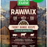 Open Farm, RawMix Grain-Free Dog Food, Beef, Pork & Lamb, Front Range 3.5lb