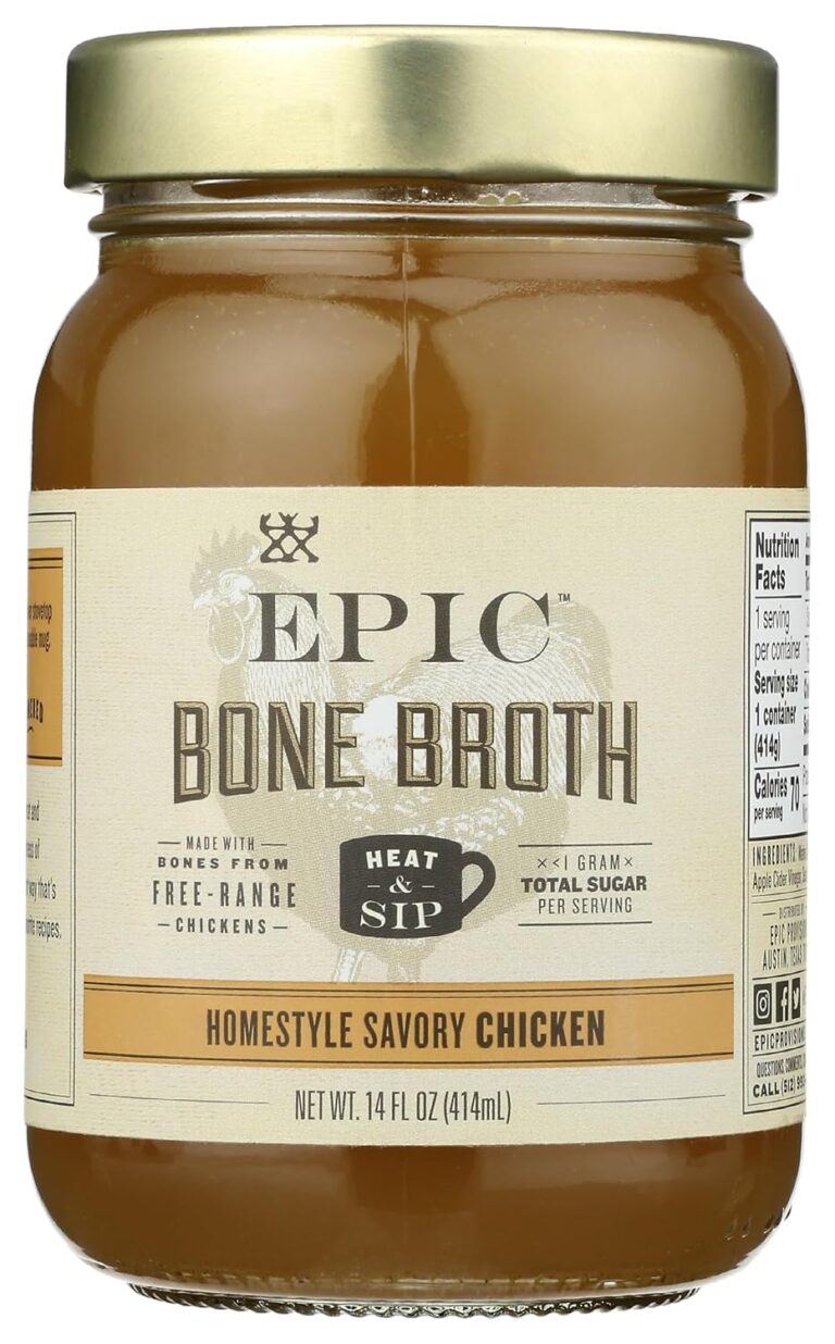 Epic Provisions, Bone Broth Homestyle Savory Chicken, 14 Fl Oz